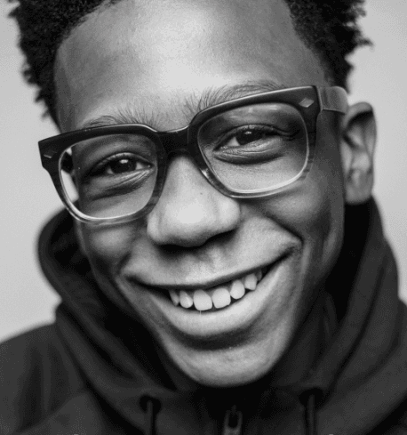 A young man of Black Boys 2 Men